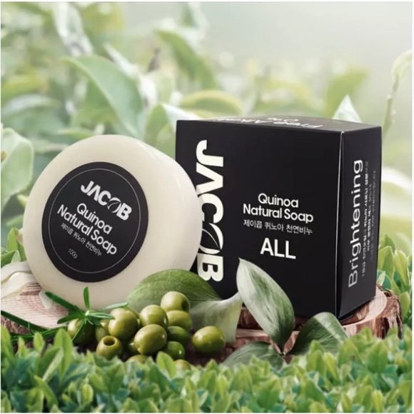2 soaps of Jacob Life 100% Natural Quinoa Soap K-BEAUTY - Picture 3 of 7